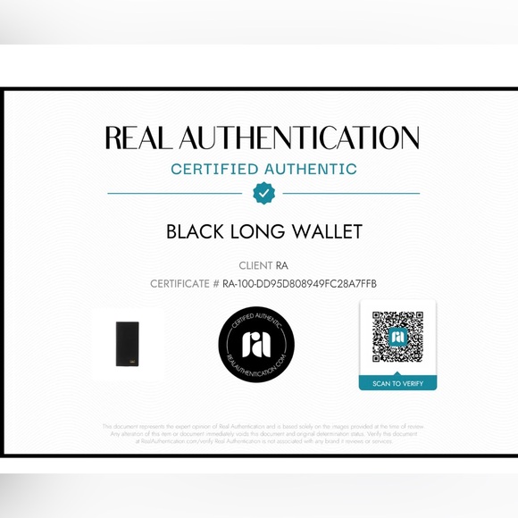 Celine Black Long Wallet. - Picture 8 of 8